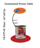 Customized Promo Table